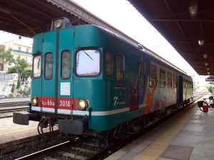 ...aber der Zug war pünktlich