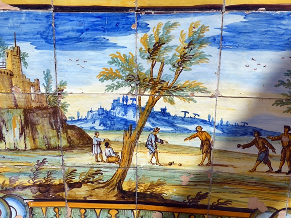 Santa Chiara: Boccia-Spieler