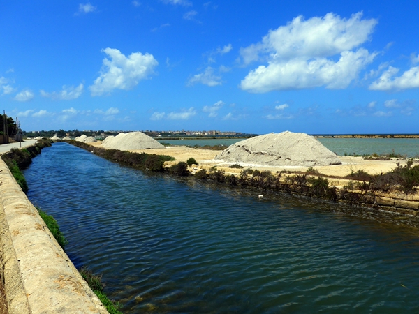Trapani, die Salinen