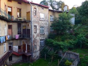 Blick aus dem Fenster des B&B Noclegi na Wzgózrzu Zamkowym