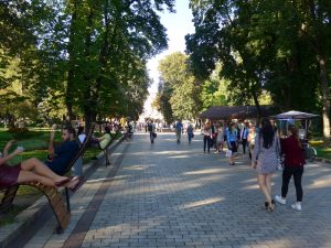 Park an der Universität