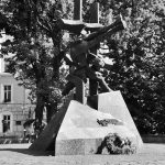 Denkmal im Park gegenüber dem Gefängnis