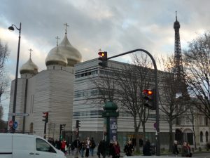 Saint Wladimir à la tour Eiffel