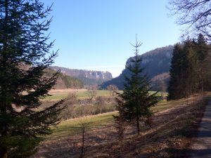 Donau oberhalb von Sigmarinen oberhalb von