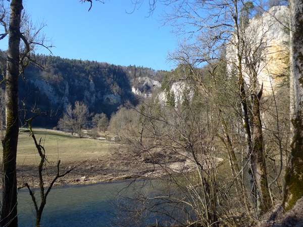 Donau im schwäbischen Jura